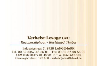 logo sponsor Verhelst-Lesage GVC